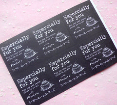 DEFECT Especially For You Sticker (2 Sets / 12pcs) Seal Sticker Scrapbooking Product Packaging Party Handmade Gift Wrap Diary Decor S160