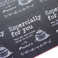 DEFECT Especially For You Sticker (2 Sets / 12pcs) Seal Sticker Scrapbooking Product Packaging Party Handmade Gift Wrap Diary Decor S160