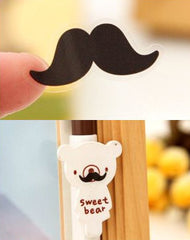 Mustache Seal Sticker (1 Sheet) Kawaii Funny Scrapbooking Party Decor Diary Deco Collage Home Decor Card Making Product Gift Packaging S174