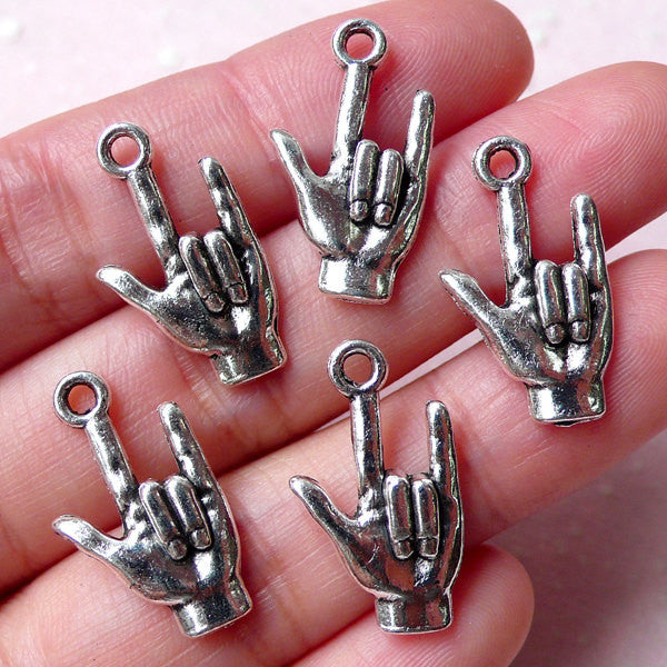 I love you sign 2025 language charm