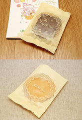 Just For You Gift Bags w/ Filigree Pattern (20pcs / Yellow) Plastic Candy Bags Gift Wrapping Product Packaging Supply (11cm x 13.5cm) GB123