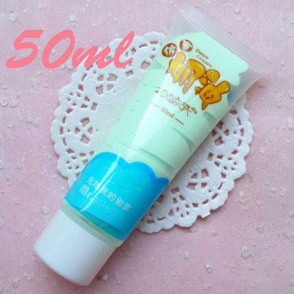 Do you want decoden cream glue? Can be used to make different styles o, cream glue