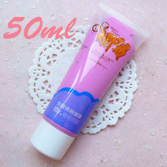 Whip Cream Clay / Faux Sillicone Icing / Fake Frosting (Purple / 50ml + 2 Piping Tips) Phone Case Deco Cream Cute Decoden Scrapbook CLAY18