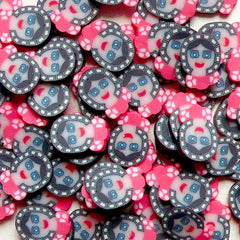 Polymer Clay Cane - Girl Face - for Miniature Food / Dessert / Cake / Ice Cream Sundae Decoration and Nail Art CE036
