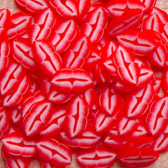 Polymer Clay Cane - Lip - for Miniature Food / Dessert / Cake / Ice Cream Sundae Decoration and Nail Art CE033