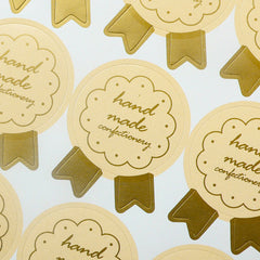 Handmade Badge Sticker Set (32pcs) Kawaii Seal Sticker Handmade Gift Wrap Scrapbooking Packaging Party Diary Deco Collage Home Decor S131