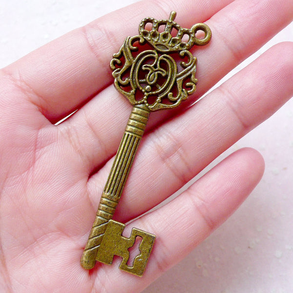 Antique Keys Jewelry Charms, Charms Key Antique Making