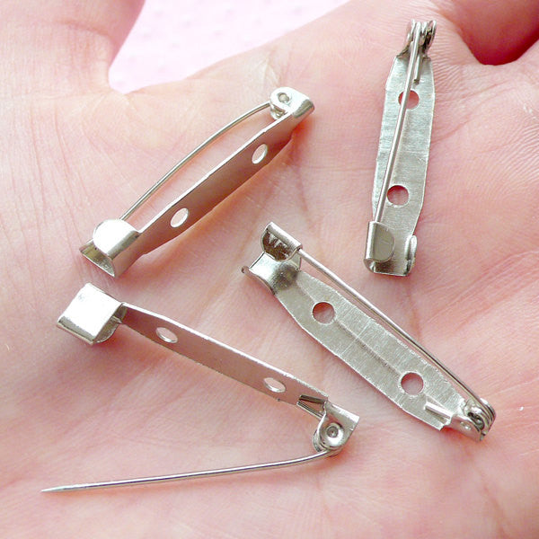 Safety best sale pin backs