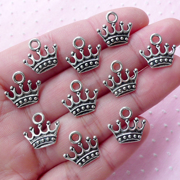 10pcs Cute Fruit Cake Small Charms Pendant Crafts Making Findings