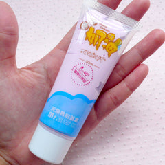 Deco Cream / Whipped Cream Clay / Fake Sillicone Icing / Faux Frosting (Light Purple / 50ml + 2 Piping Tips) Kawaii iPhone Decoden CLAY24