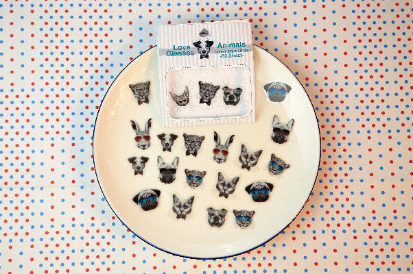 Pet Animal Cat Dog Sticker / Transparent PVC Sticker (40-45pcs) Diary Journal Embellishment Planner Decoration Scrapbook Seal Label S300