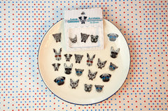 Pet Animal Cat Dog Sticker / Transparent PVC Sticker (40-45pcs) Diary Journal Embellishment Planner Decoration Scrapbook Seal Label S300