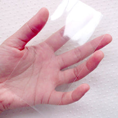 Clear Cello Bags (6cm x 13cm / 50 pcs) Clear Plastic Bags Product Wrapping Bags Packaging Supplies Food Chocolate Candy Cookie Bags GB128