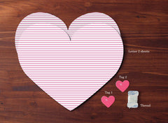 CLEARANCE Love Letter Envelopes / Origami Heart Envelopes (2pcs / 14cm x 8cm / 5.51" x 3.14") Wedding Party Favor Invitation Card Valentines Day S435