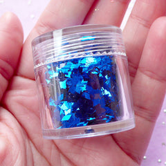 Rhombic Flakes / Tiny Diamond Sprinkles / Nail Art Glitter (Royal Blue) Confetti Supplies for Resin Cabochon Making Embellishment SPK129