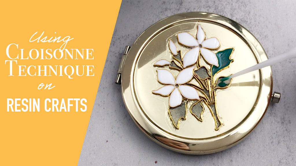 Using Cloisonne Technique On Resin Crafts