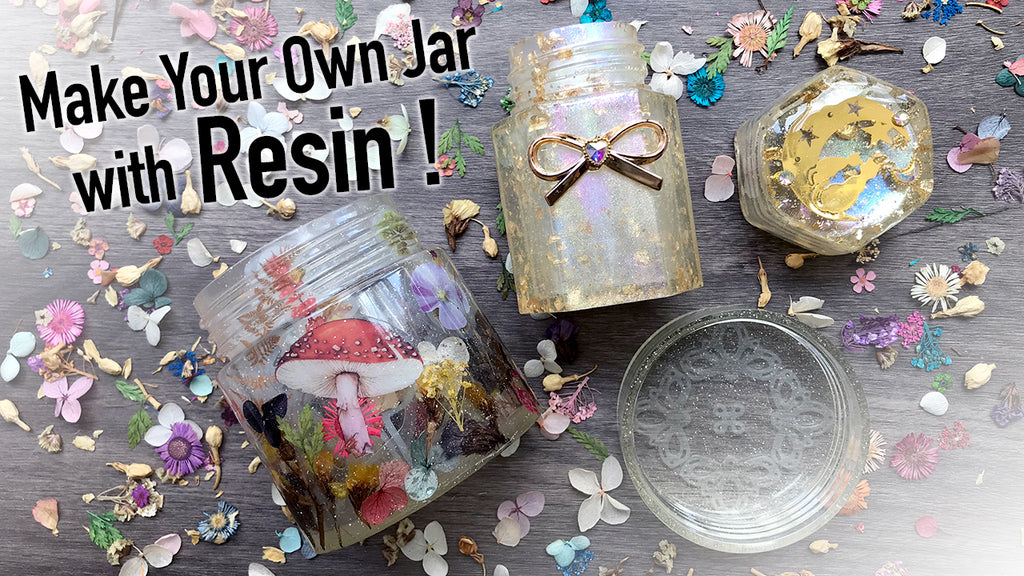 Make Your Own Jar With Resin | DIY Home Items with Epoxy Resin