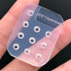 3D Pill Capsule Silicone Mold (10 Cavity) | Kawaii Medicine Pill Mould | Cute Resin Jewelry Making (5mm x 10mm)