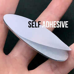 Star Wand Mirror Silicone Mold | Mahou Kei Accessories Making | Kawaii Resin Craft Supplies (47mm x 110mm)