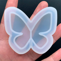 Butterfly Shaker Charm Silicone Mould for Resin Jewelry DIY | Insect Mold | Kawaii Resin Shaker Making (63mm x 56mm)