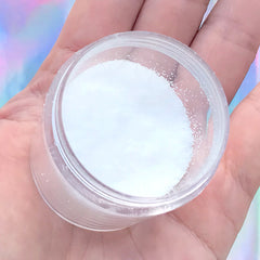 Fake Snow | Fine Sugar Powder for Faux Food Craft | Dollhouse Miniature Sweets DIY Supplies (20 grams)