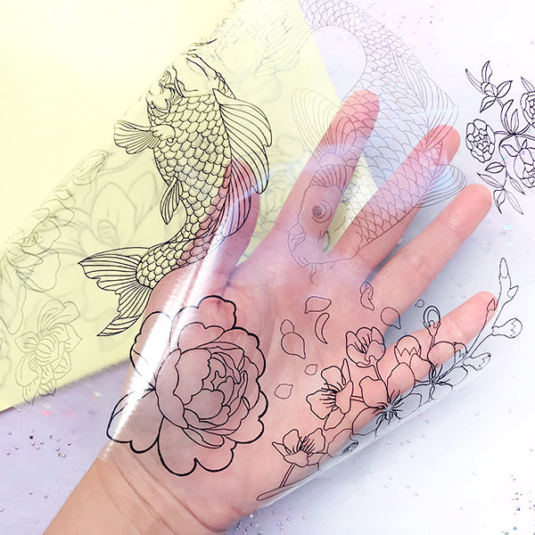 Transparent Printable Adhesive Film Sheet at 0.025mm Thickness for Ink ...