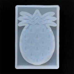 Pineapple Silicone Mold | Fruit Mould | Decoden Cabochon DIY | Clear Soft Mold for UV Resin | Epoxy Resin Crafts (32mm x 50mm)
