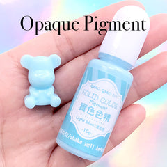 Opaque Resin Colorant | UV Resin Pastel Pigment | Epoxy Resin Coloring | AB Resin Dye | Resin Colour | Resin Paint (Light Blue / 10 grams)