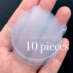 Jingle Bell Shaker Silicone Mold | Cute Resin Shaker Charm Making | Kawaii Decoden Cabochon with Waterfall Effect DIY (56mm x 51mm)