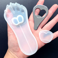 Bear Paw Bottle Opener Silicone Mold | Make Your Own Beer Opener | Cute Animal Claw Speed Opener Mould | Resin Craft Supplies (55mm x 134mm)