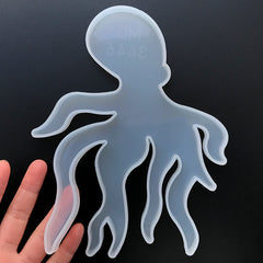 Large Octopus Silicone Mold | Sea Creature Mold | Resin Coaster Mold | Home Decor Craft | Resin Craft Supplies (146mm x 188mm)