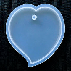 Big Heart Pendant Silicone Mold | Large Heart Mold | UV Resin Jewellery DIY | Epoxy Resin Supplies (63mm x 67mm)
