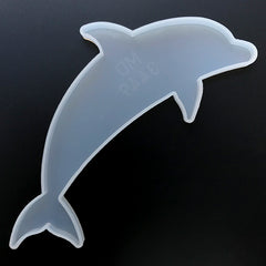 Large Dolphin Silicone Mold | Marine Life Coaster Mould | Resin Coaster Making | Beach Decor | Resin Supplies (215mm x 95mm)
