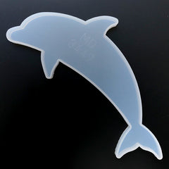 Large Dolphin Silicone Mold | Marine Life Coaster Mould | Resin Coaster Making | Beach Decor | Resin Supplies (215mm x 95mm)