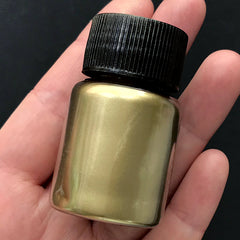 Metallic Yellow Gold Pigment Powder | Brass Pigment | UV Resin Color | Epoxy Resin Colorant | Resin Art Supplies