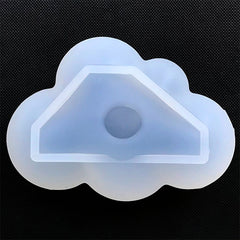 Big Cloud Silicone Mold | Cute Paperweight Mold | Kawaii Resin Craft Supplies | Epoxy Resin Art (86mm x 62mm)