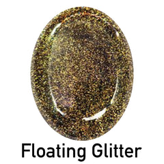 Galaxy Floating Glitter for Resin Crafts (High Quality) | Iridescent Glitter Powder | Unsinkable Glitter Embellishment (Yellow)
