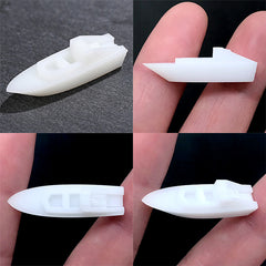 3D Miniature Boat for Resin Art | Resin Seascape DIY | 3D Printed Resin Inclusions (2 pcs / 9mm x 30mm)