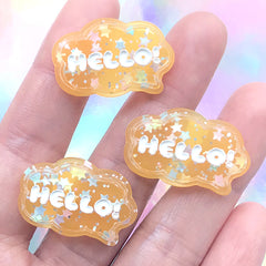 Reusable Resin, Moldable Plastic (Hard), Mouldable Thermoplastic Bea, MiniatureSweet, Kawaii Resin Crafts, Decoden Cabochons Supplies