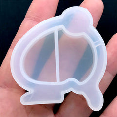 Rabbit Butt Shaker Mold | Animal Butt Resin Shaker Charm DIY | Shake Shake Decoden Piece Making | Kawaii Craft (48mm x 53mm)