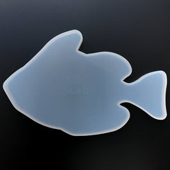 CLEARANCE Large Tropical Fish Silicone Mold | Big Fish Coaster Mould | Make Your Own Resin Coaster | Resin Art Supplies (195mm x 123mm)