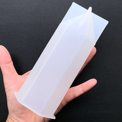 Large Crystal Point Silicone Mold | Huge Pointed Quartz Shard Mould | Healing Crystal Tower DIY | Home Decor with Resin