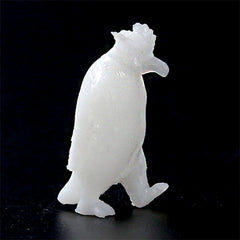 Rockhopper Penguin Figurine for Miniature Resin Diorama Art | 3D Animal Resin Inclusion | Resin Craft Supplies (1 piece / 15mm 18mm 21mm)