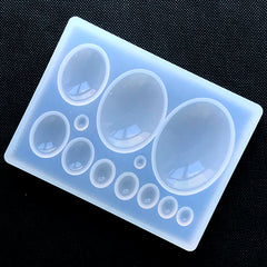 SEWACC 3pcs Silicone Gummy Molds Silicone Baking Jewelry Molds for Epoxy  Resin Donut Cooking Pendant Jewellery Muffin Chocolate Shell Jewelry Molds