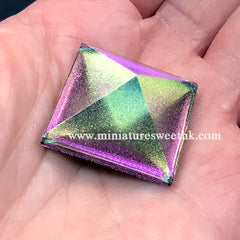 Colour Shifting Pigment Powder | Pearlescent Chameleon Glitter | Shimmer Resin Colorant (Magenta Green Gold / 0.5 gram)