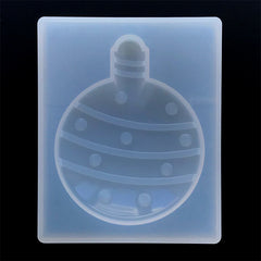 Christmas Ornament Silicone Mold | Festival Home Decoration | Resin Art Supplies (60mm x 76mm)