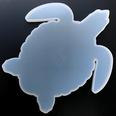 Big Sea Turtle Silicone Mold | Marine Life Mold | Resin Coaster Mould | Beach Decoration | Resin Crafts (192mm x 215mm)