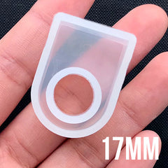 Statement Ring Silicone Mold | Diorama Jewelry Making | Epoxy Resin Mould | UV Resin Craft Supplies (Size 17mm)