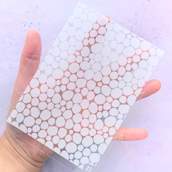 Water Ripples Clear Film Sheet | UV Resin Inclusions | Water Effect Em ...