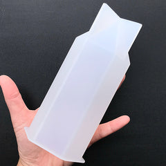 Large Crystal Point Silicone Mold | Huge Pointed Quartz Shard Mould | Healing Crystal Tower DIY | Home Decor with Resin